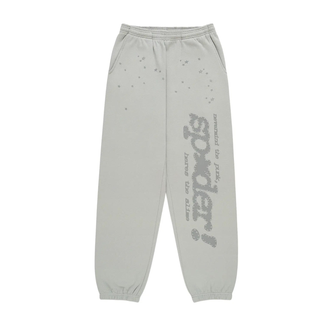 Sp5der Tonal Punk V2 Sweatpants Sport Grey