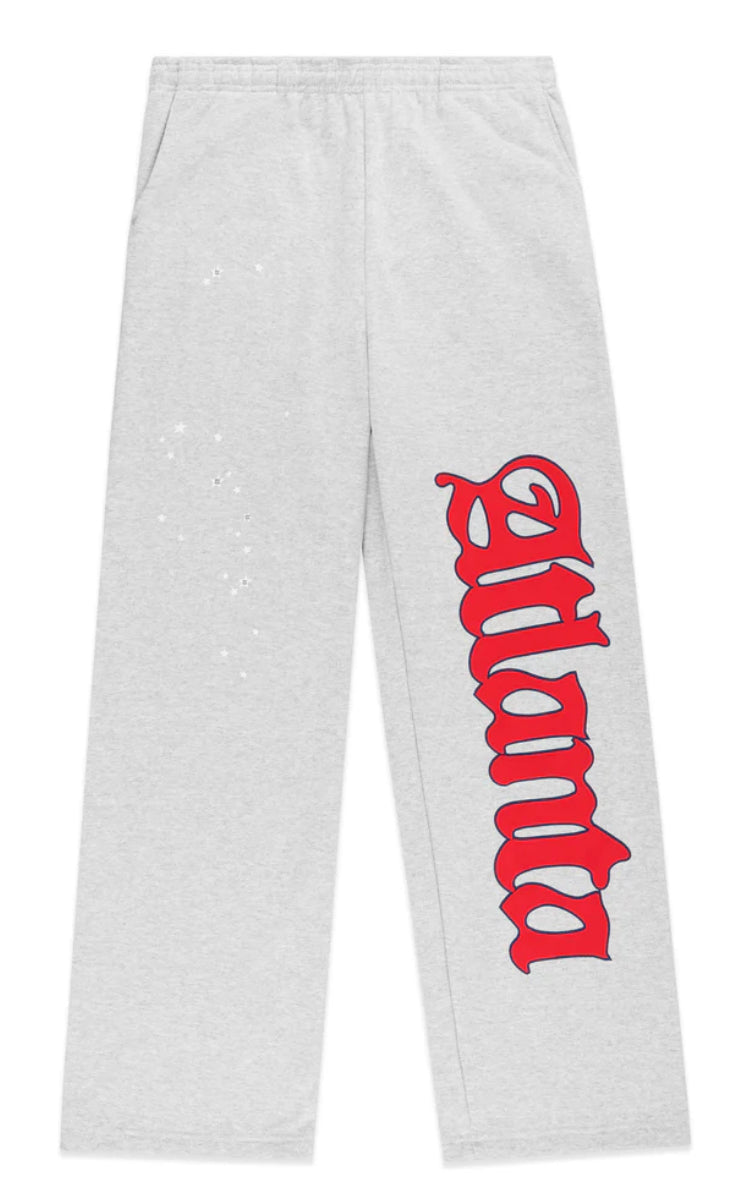 Sp5der Atlanta wide leg sweatpants