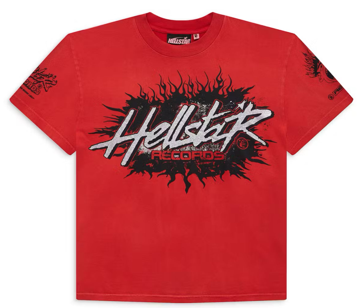 Hellstar Records Tee Red