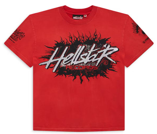 Hellstar Records Tee Red