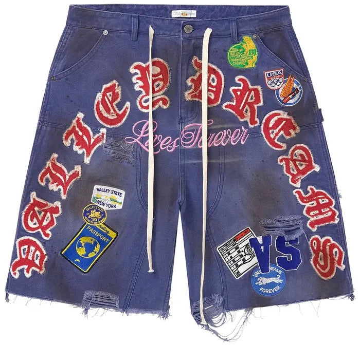 Vale Workshop Jorts Blue