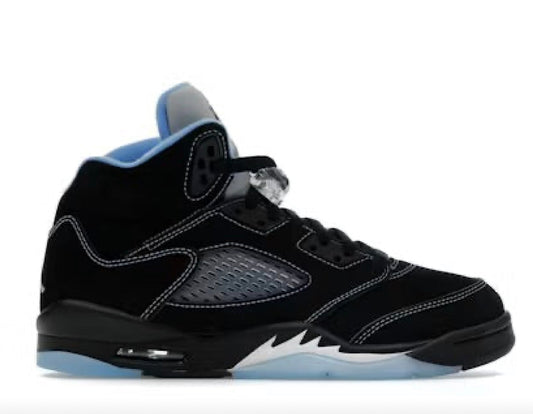 Jordan 5 Retro Black University Blue