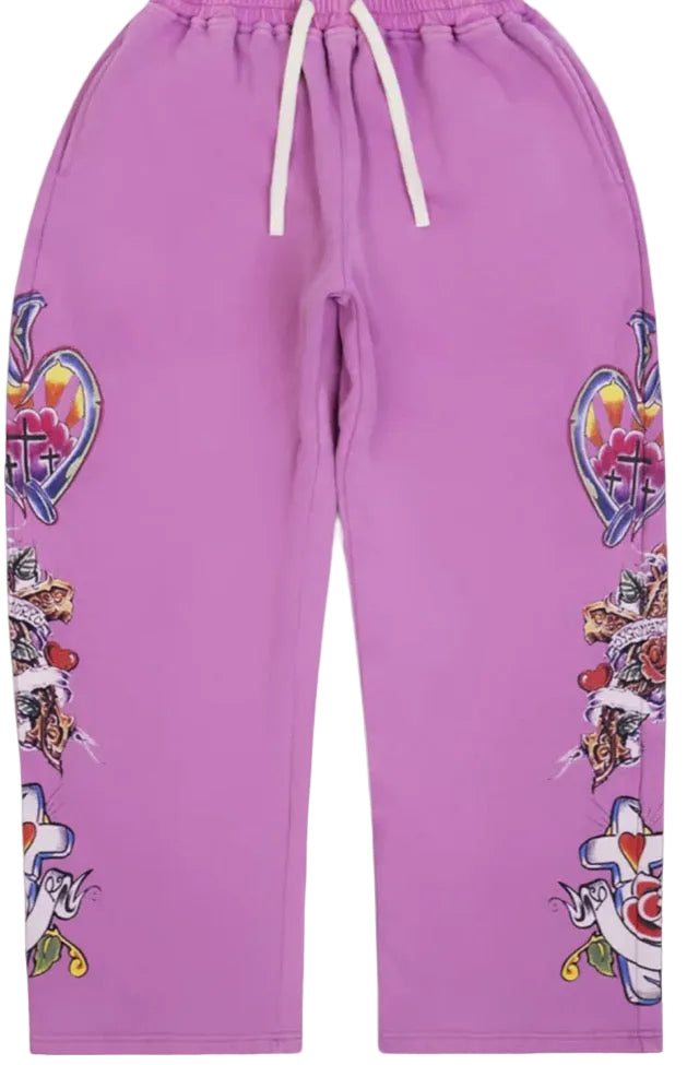 Righteous Risen King Purple Sweatpants