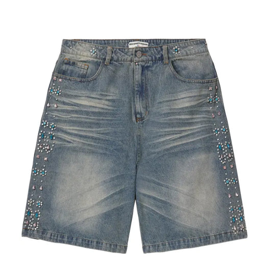 Vale Forever Candy Jorts (Blue)