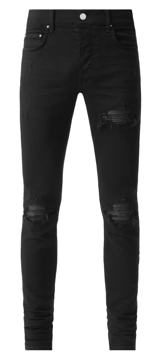 Triple Black Amiri Pants