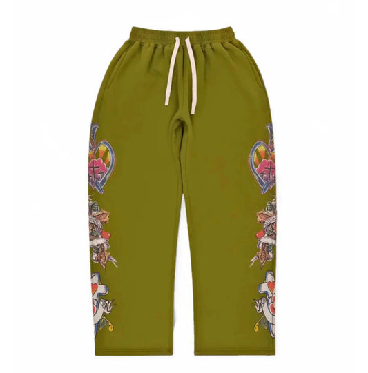 Righteous Risen King Sweatpants Green