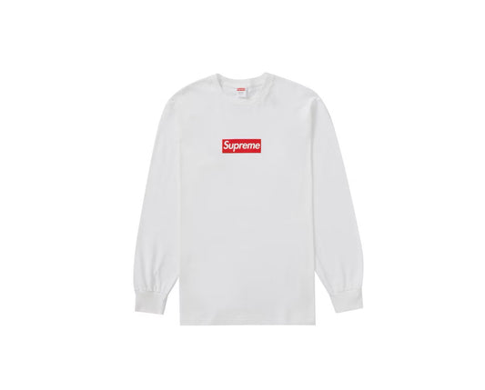 Supreme Box Logo L/S White