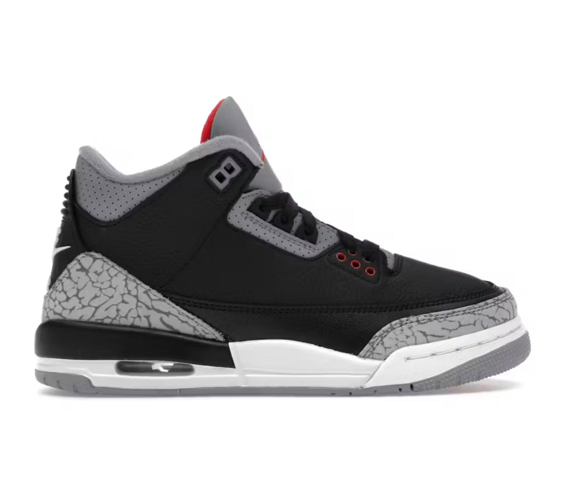 Jordan 3 Retro Black Cement (2024) (GS)