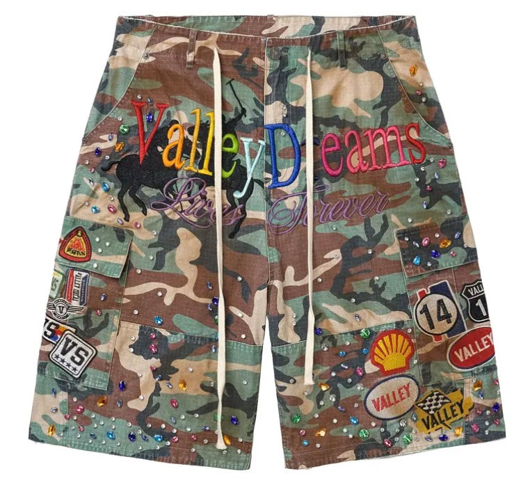 Vale Forever DIY Camo Jorts