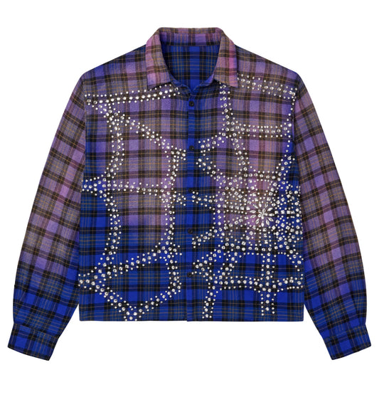 Vale Forever Blue Inferno Flannel