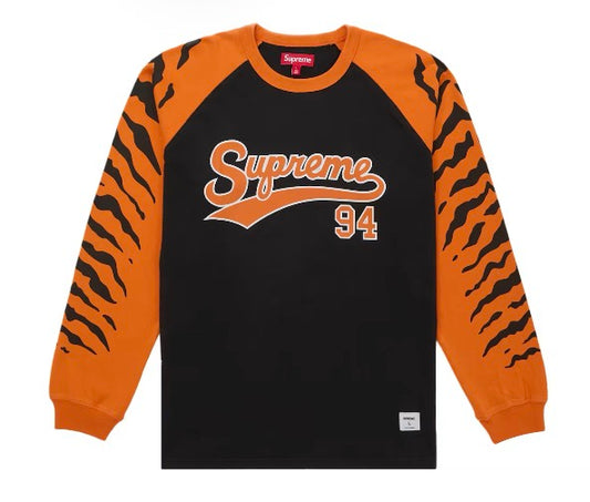 Supreme Tiger Raglan Baseball L/s