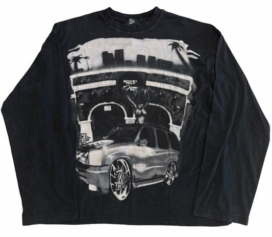 Triple Sevens Booby Trap L/s Tee Black