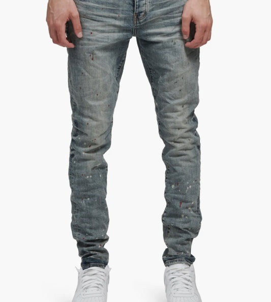 Purple Brand Vintage Spotted Indigo