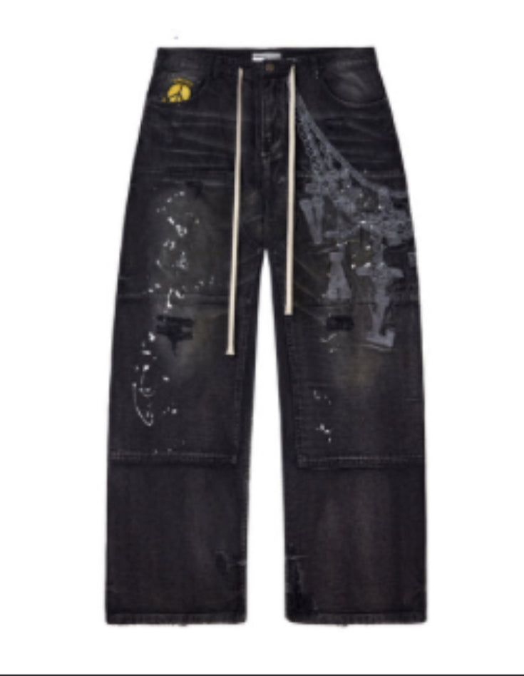 Vale Forever Chain Painters Jeans