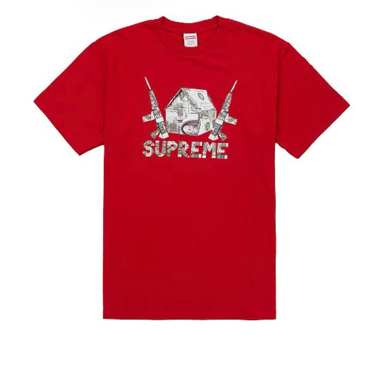 Supreme Origami Tee Red