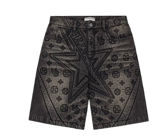 Vale Forever Spade Jorts (Black)