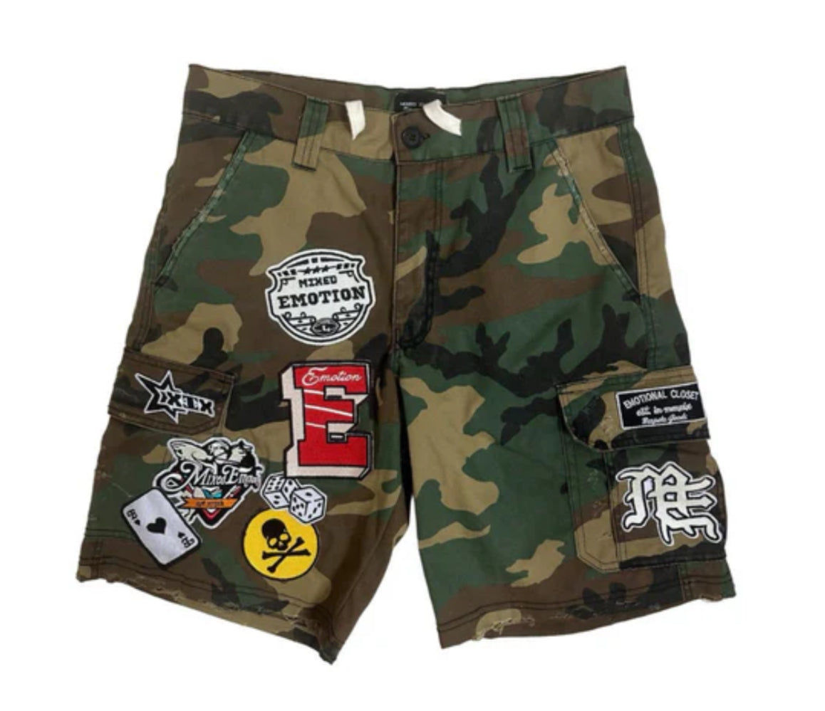 Mixed Emotions Ace Camo Shorts