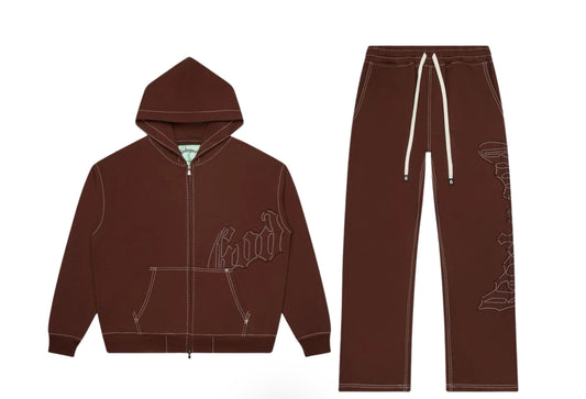 Godspeed OG Classic Logo Sweatsuit Brown/Brown