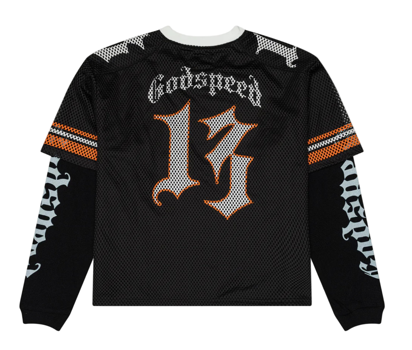Godspeed TD Layered Jersey (Black/Orange)