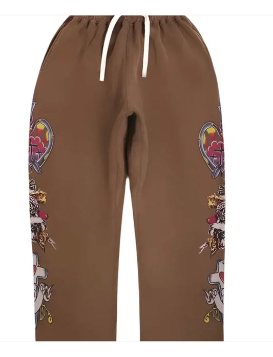Righteous Risen Brown Sweatpants
