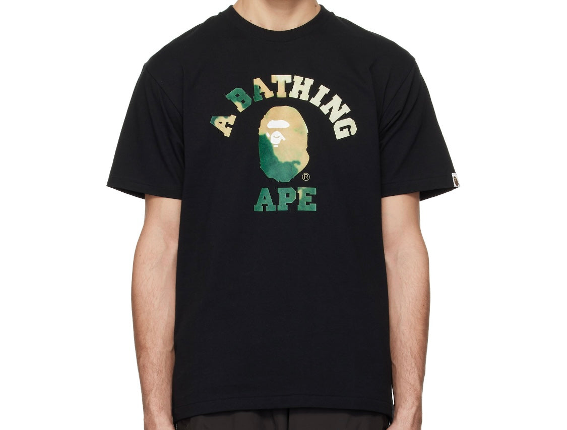 BAPE College Tee Black/Green