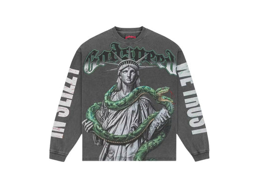 Godspeed Top 5 Slizzy L/S (Grey Wash)