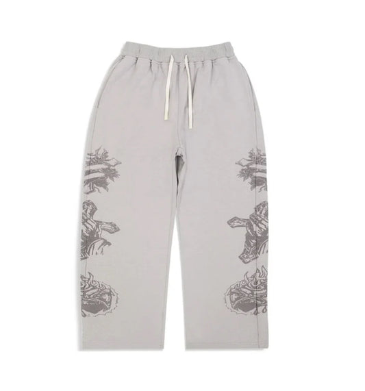 Righteous Risen Tatted Believer Sweatpants Grey