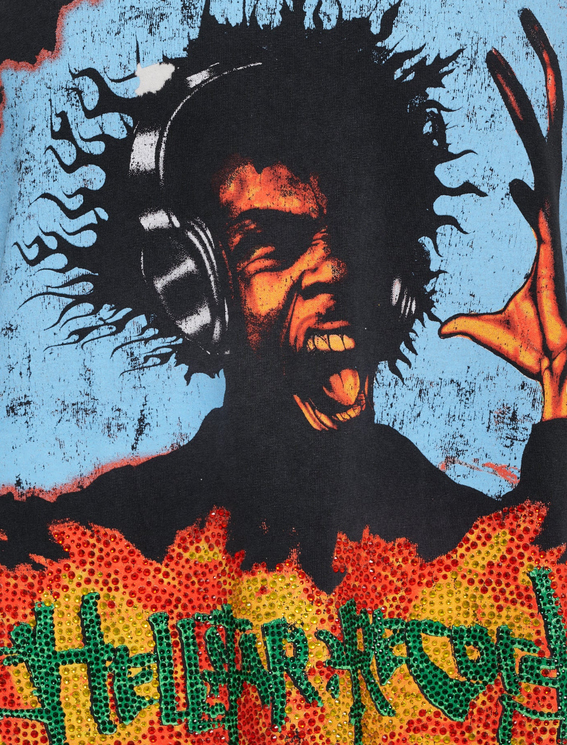 Hellstar Headphones Tee (Reversible)