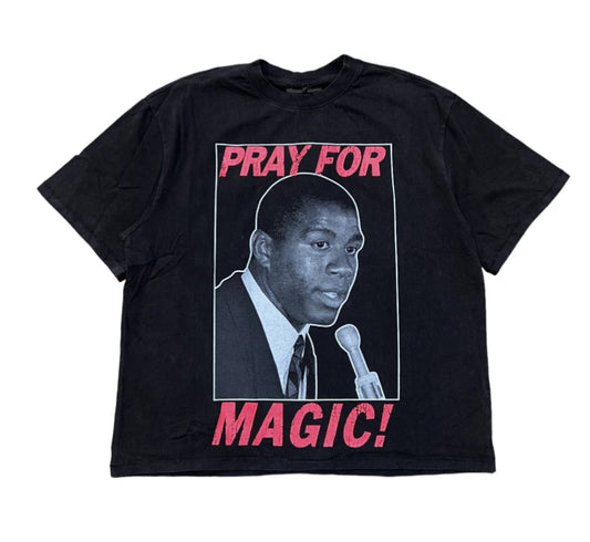 HMDD Pray for Magic Tee Black