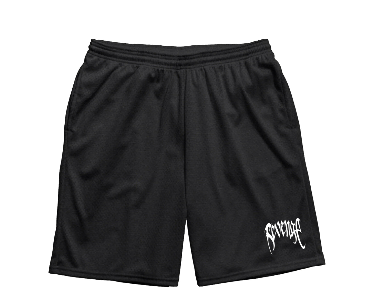 Revenge Classic Mesh Shorts (Black/White)