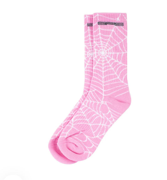 Sp5der AOP Pink Socks
