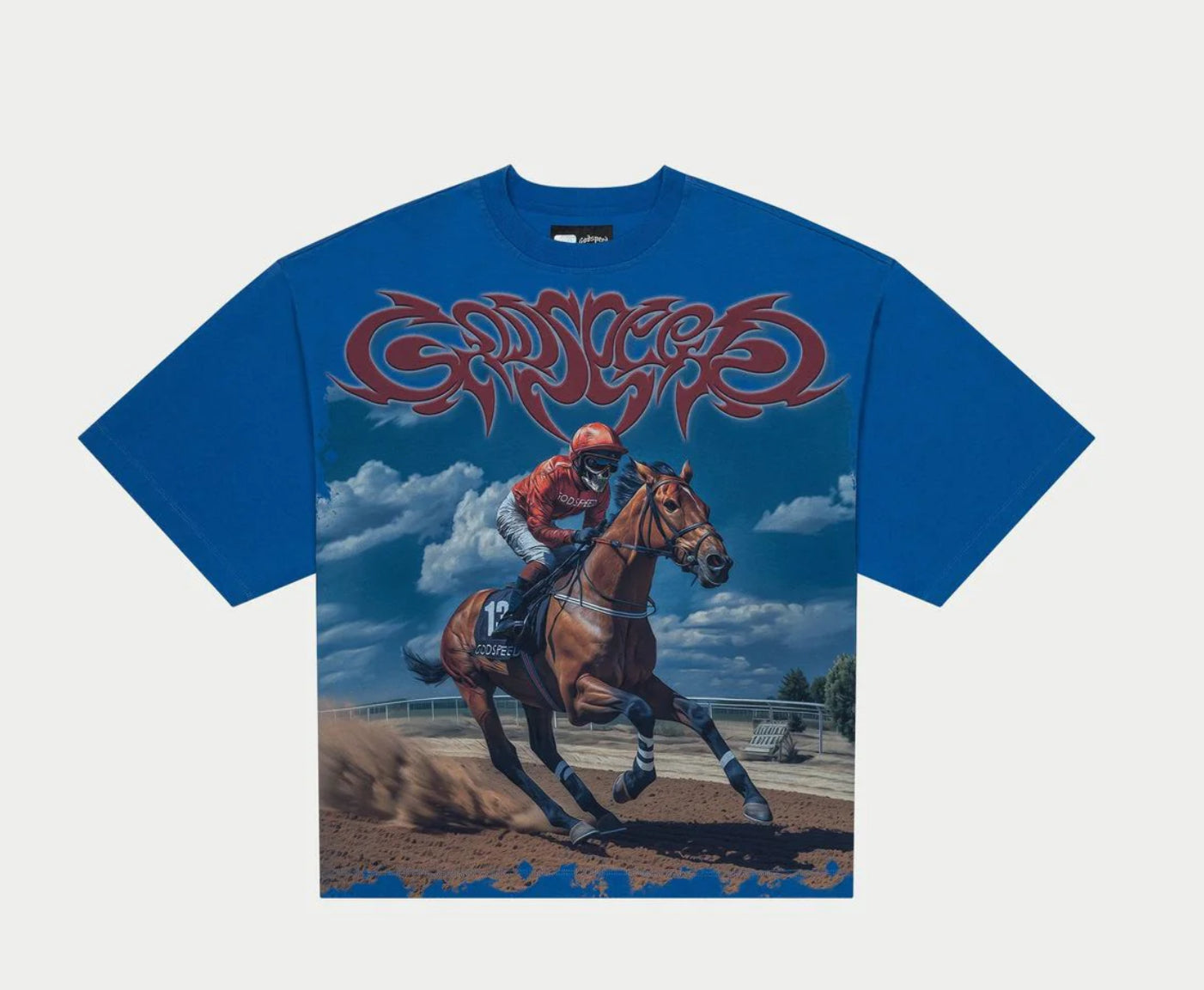 Godspeed Thorough Bred Tee Blue