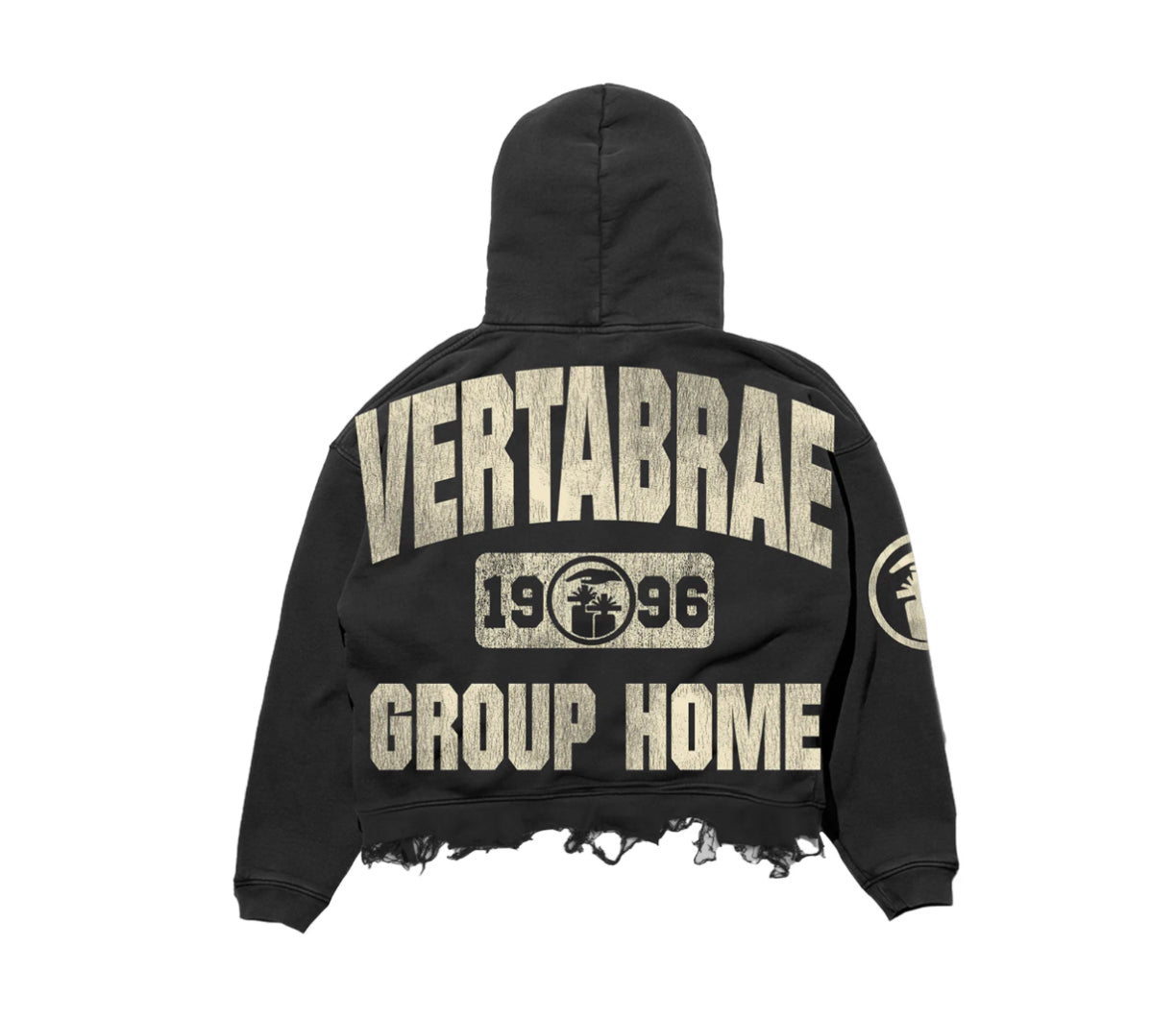 Vertebrae Group Home Hoodie (Black)