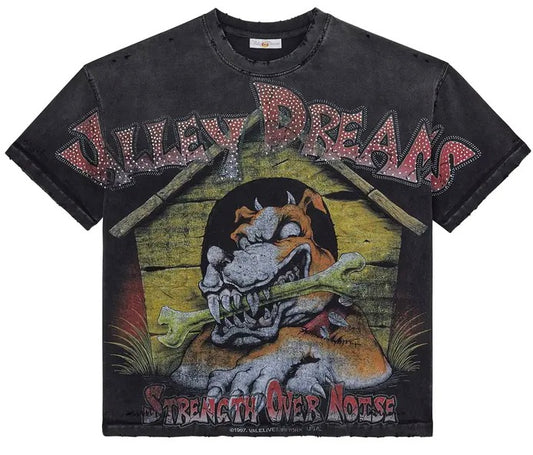 Vale Doghouse Bling Tee Black