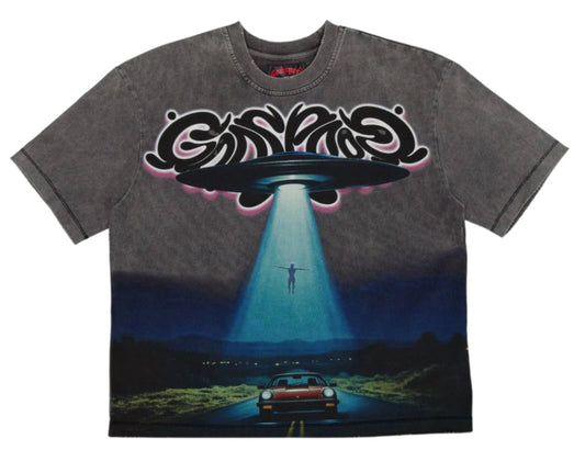 Godspeed Abduction Tee Grey Wash
