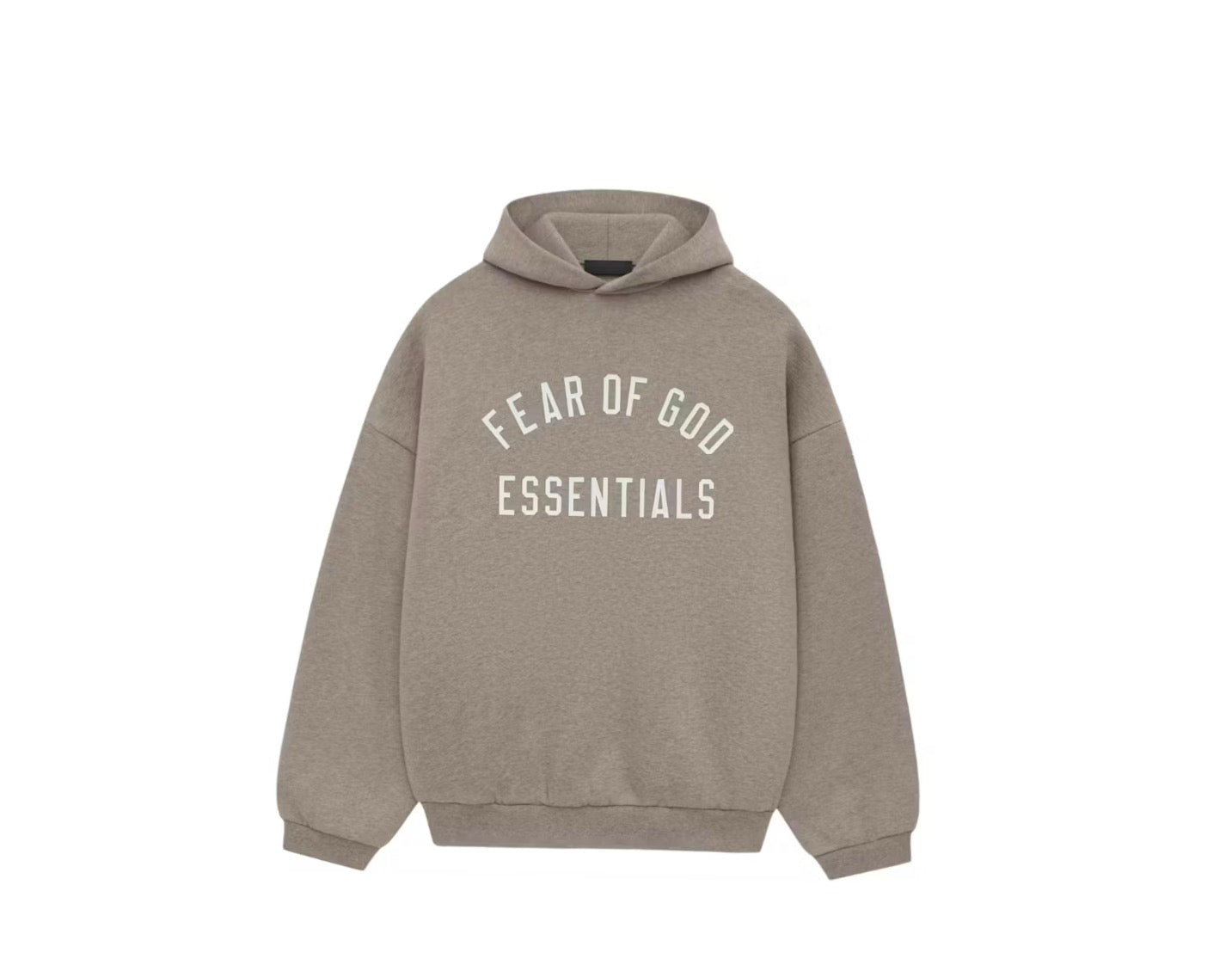 Essentials Fear of God Fleece Hoodie Heather Grey