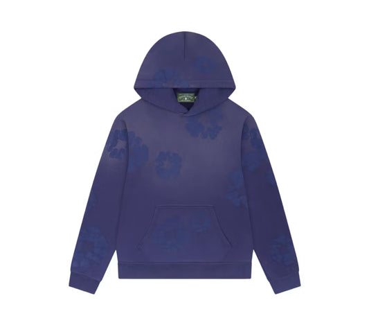 Denim Tears Mono Cotton Wreath Hoodie Wash Blue