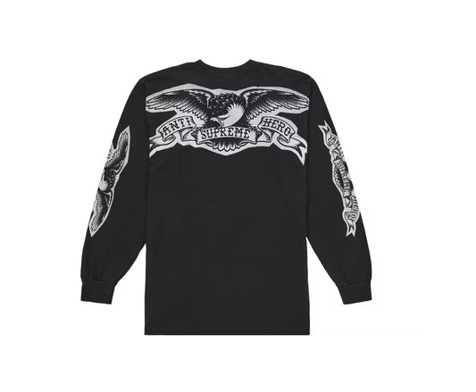 Supreme Anti Hero Eagle L/S (Black)