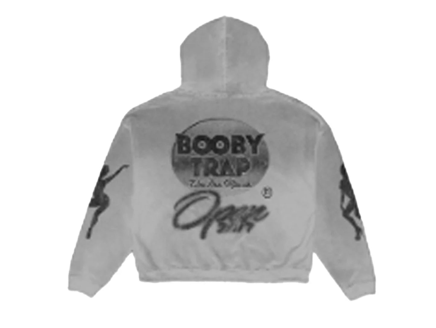 Triple 7 Trap Logo Hoodie Grey