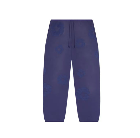 Denim Tears Mono Cotton Wreath Sweatpants Wash Blue