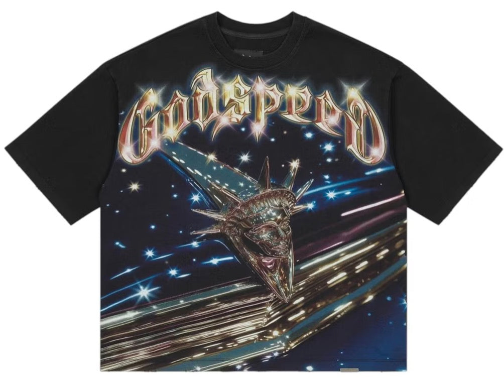 Godspeed Liberty Cruiser T-Shirt Black