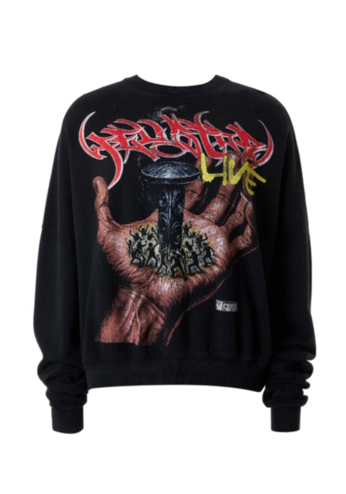 Hellstar Live Crewneck Black
