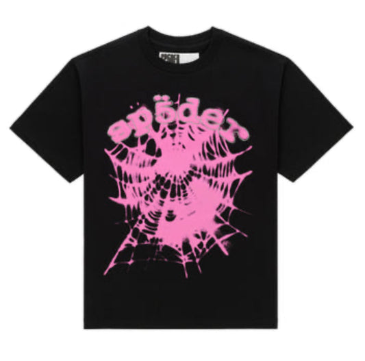 Sp5der Scattered OG Web V2 Tee Black