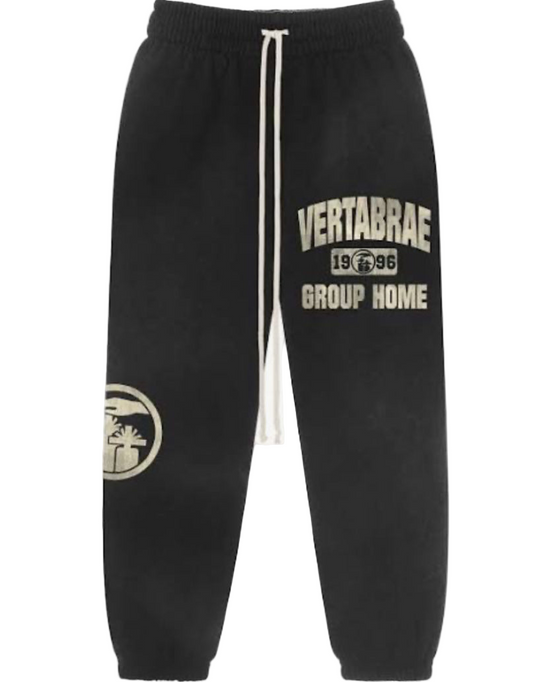 Vertebrae Group Home Sweats (Black)