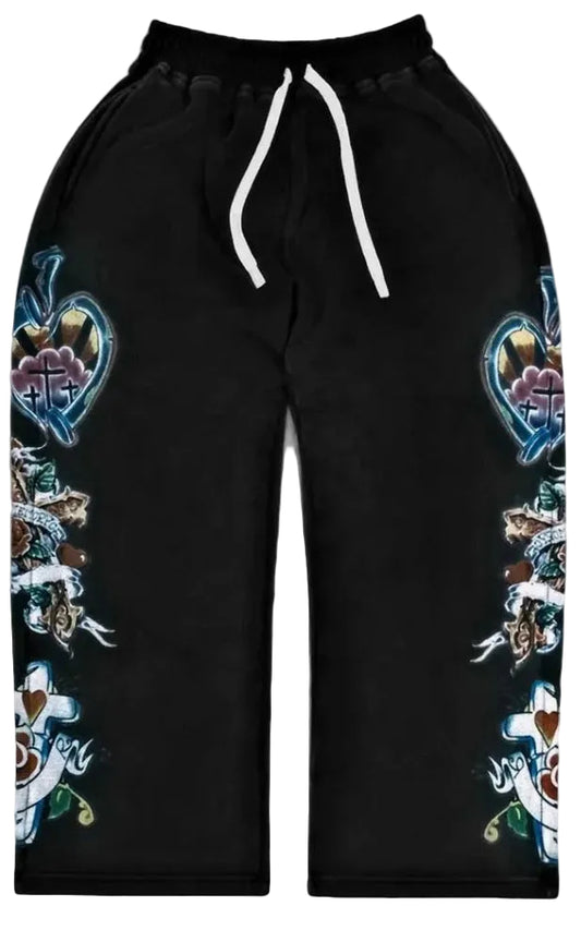 Righteous Risen King Black Sweatpants