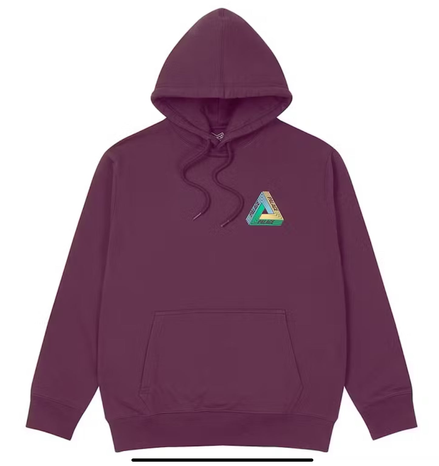Palace Tri Dart Hoodie Burgundy