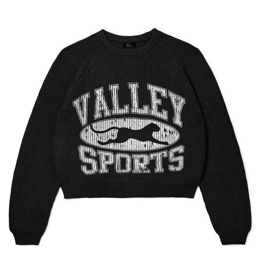Vale Forever Fishermen Knit Sweater Black