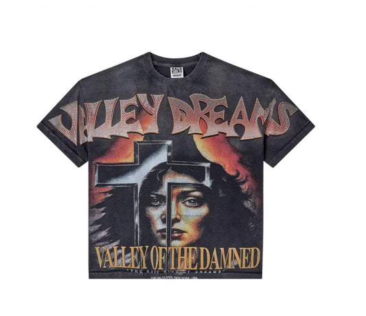 VALE FOREVER DAMNED BLING TEE BLACK