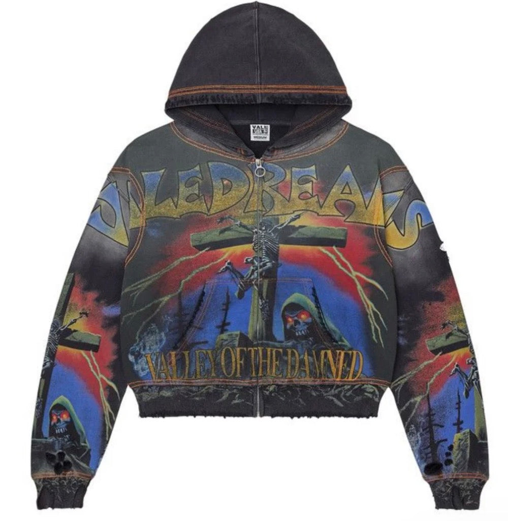 Vale Forever Valley of the Damned Zip-Up Hoodie