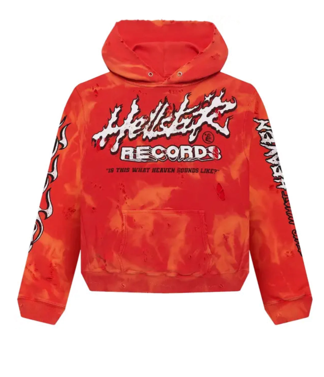 Hellstar Records Lava Wash Hoodie
